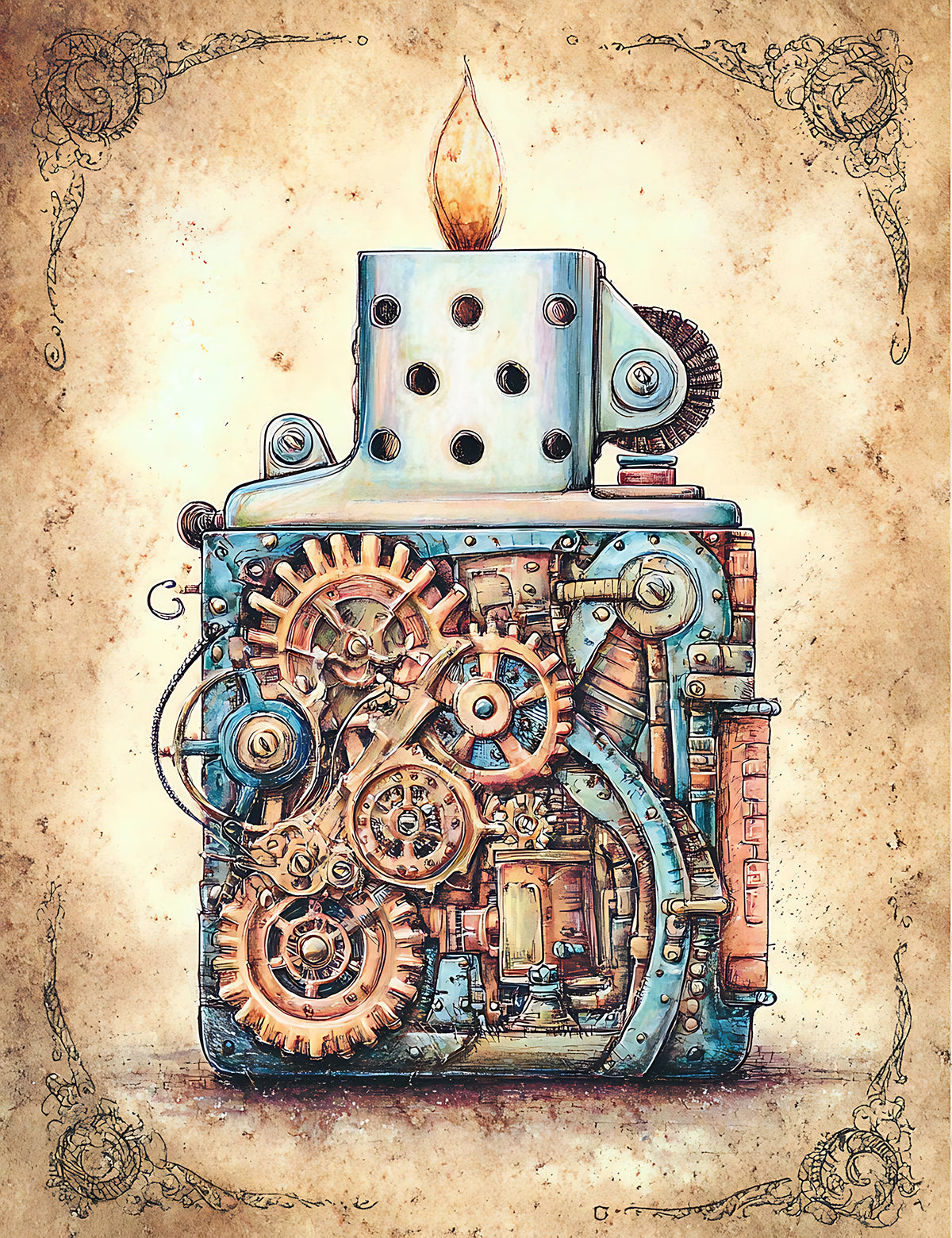 Whimsical Steampunk 1 Dashboards