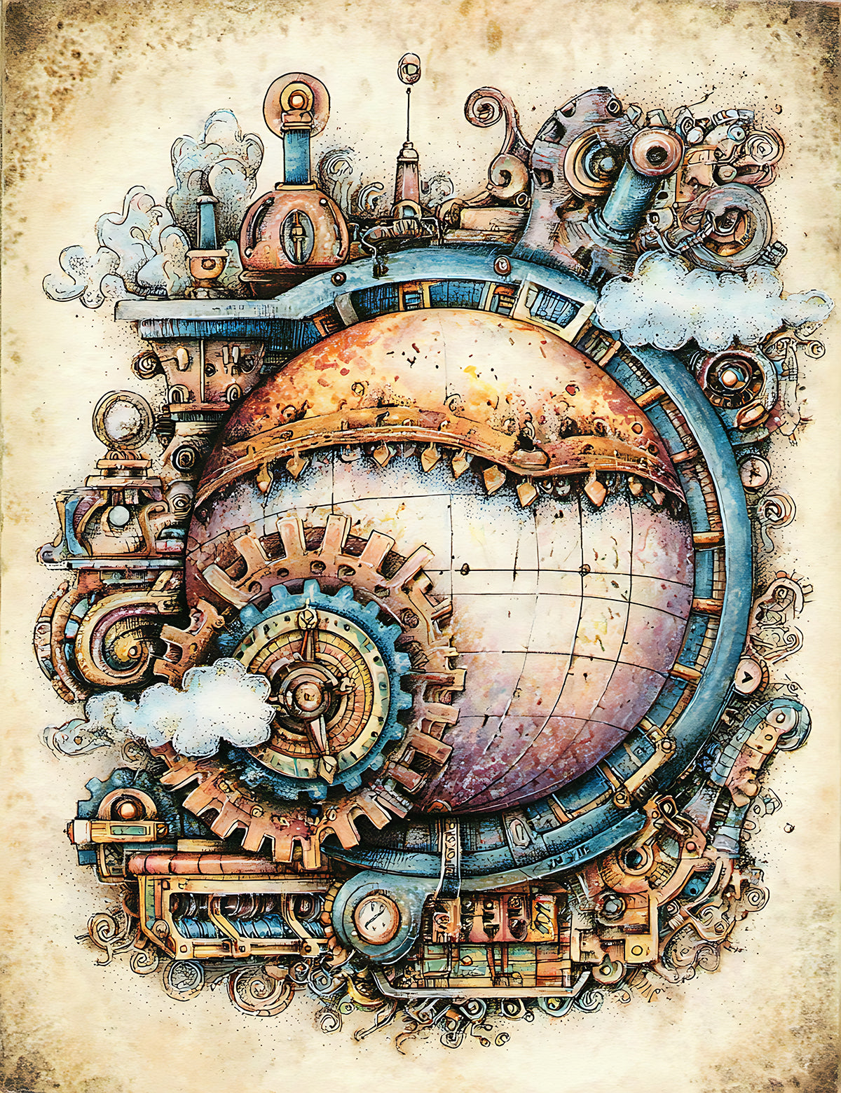 Whimsical Steampunk 1 Dashboards