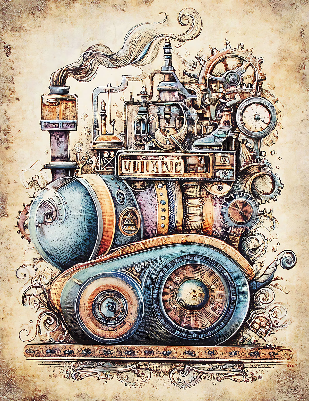 Whimsical Steampunk 1 Dashboards