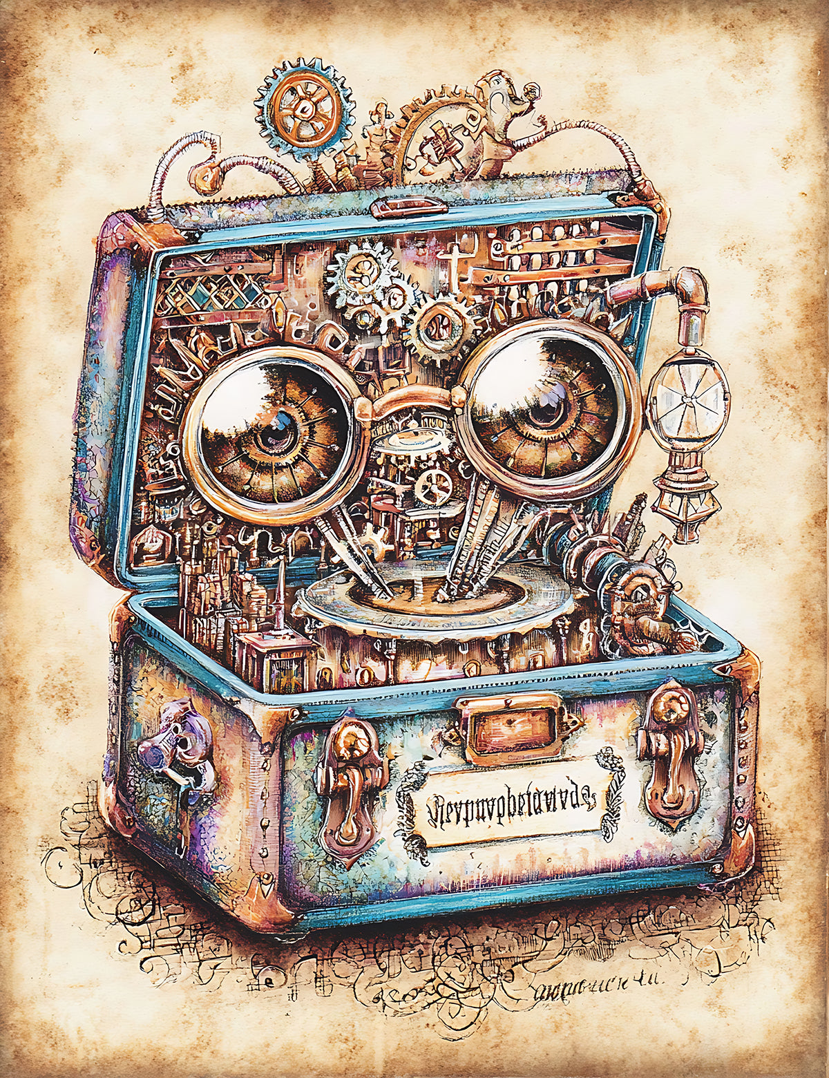 Whimsical Steampunk 1 Dashboards