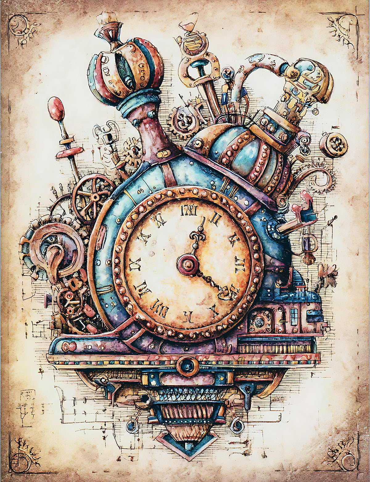 Whimsical Steampunk 1 Dashboards