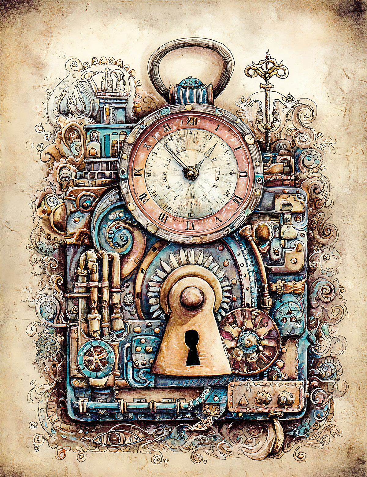 Whimsical Steampunk 1 Dashboards