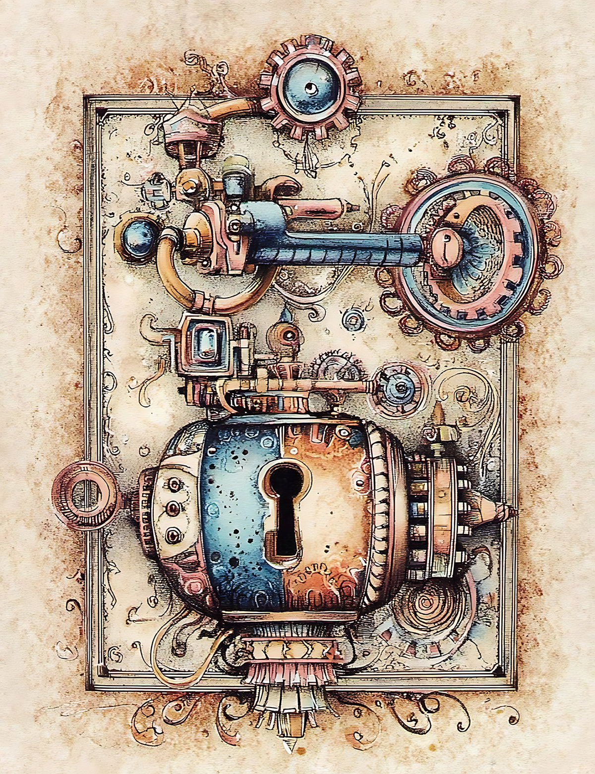 Whimsical Steampunk 1 Dashboards