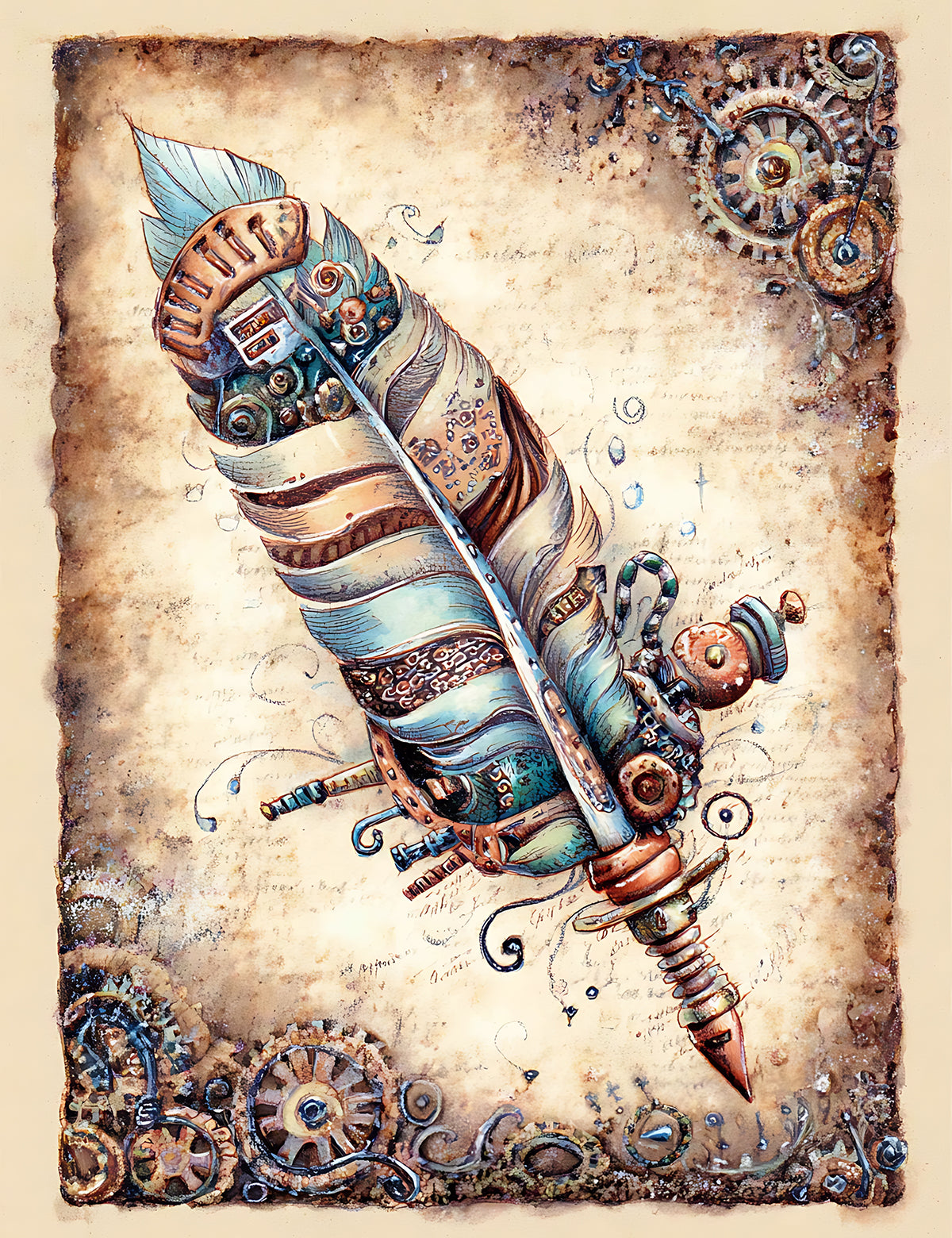 Whimsical Steampunk 2 Dashboards