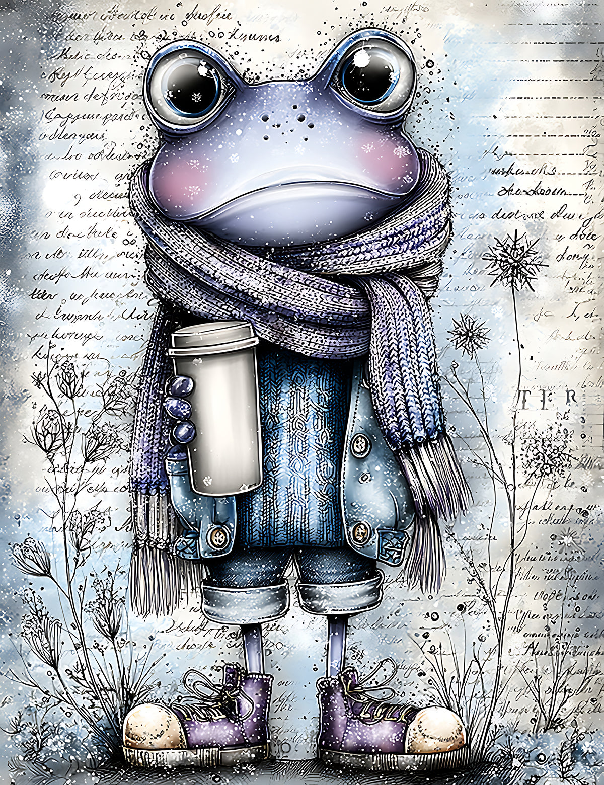 Whimsical Winter Animals 2