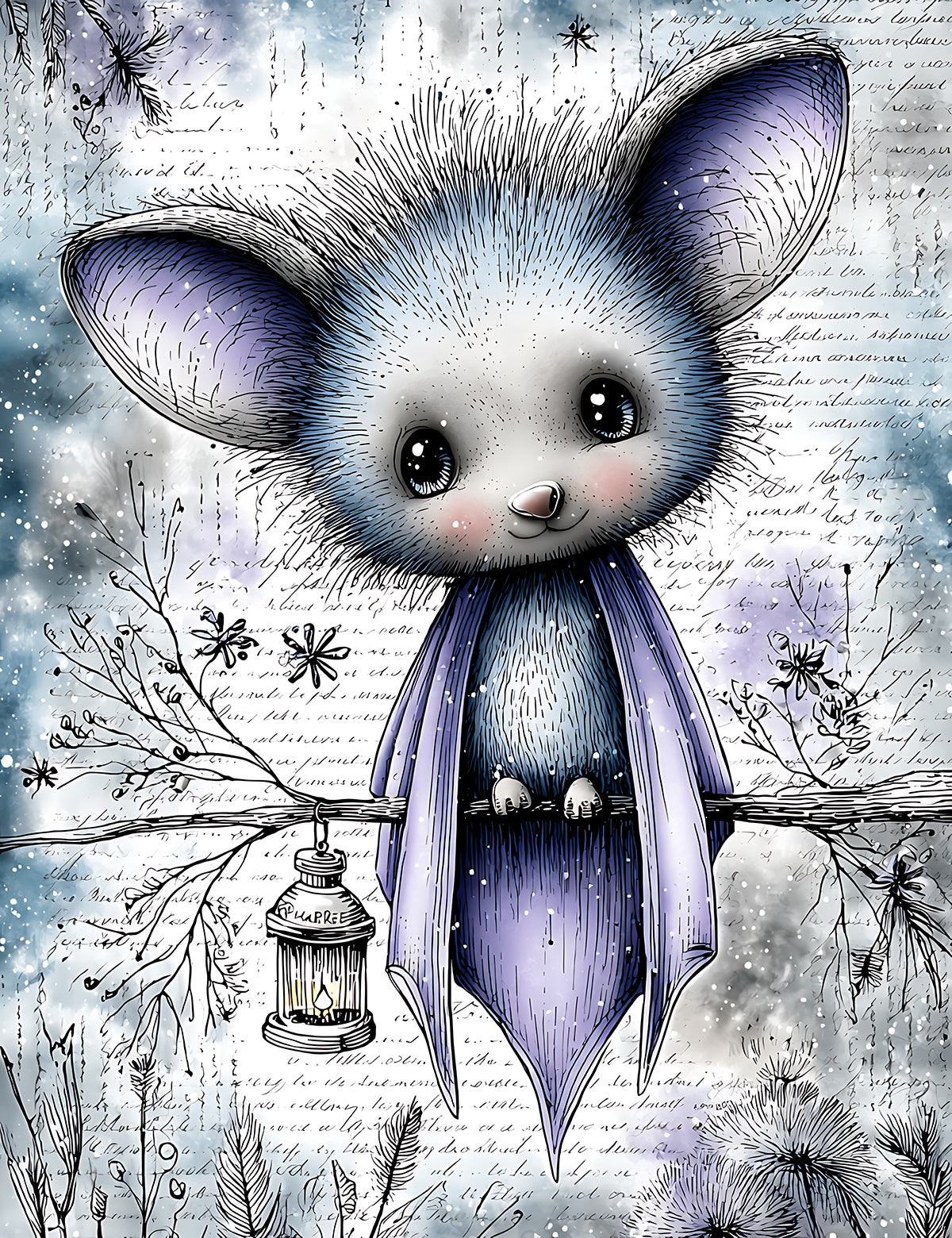 Whimsical Winter Animals 1