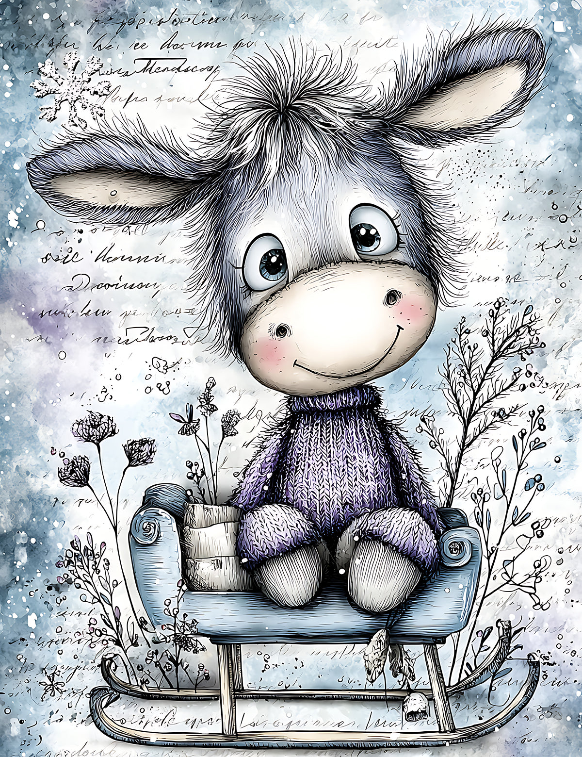 Whimsical Winter Animals 2