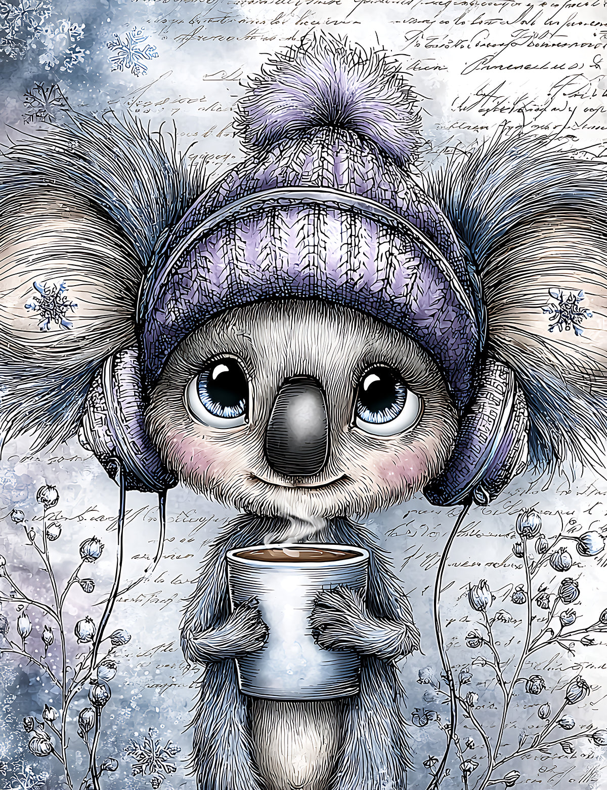Whimsical Winter Animals 2