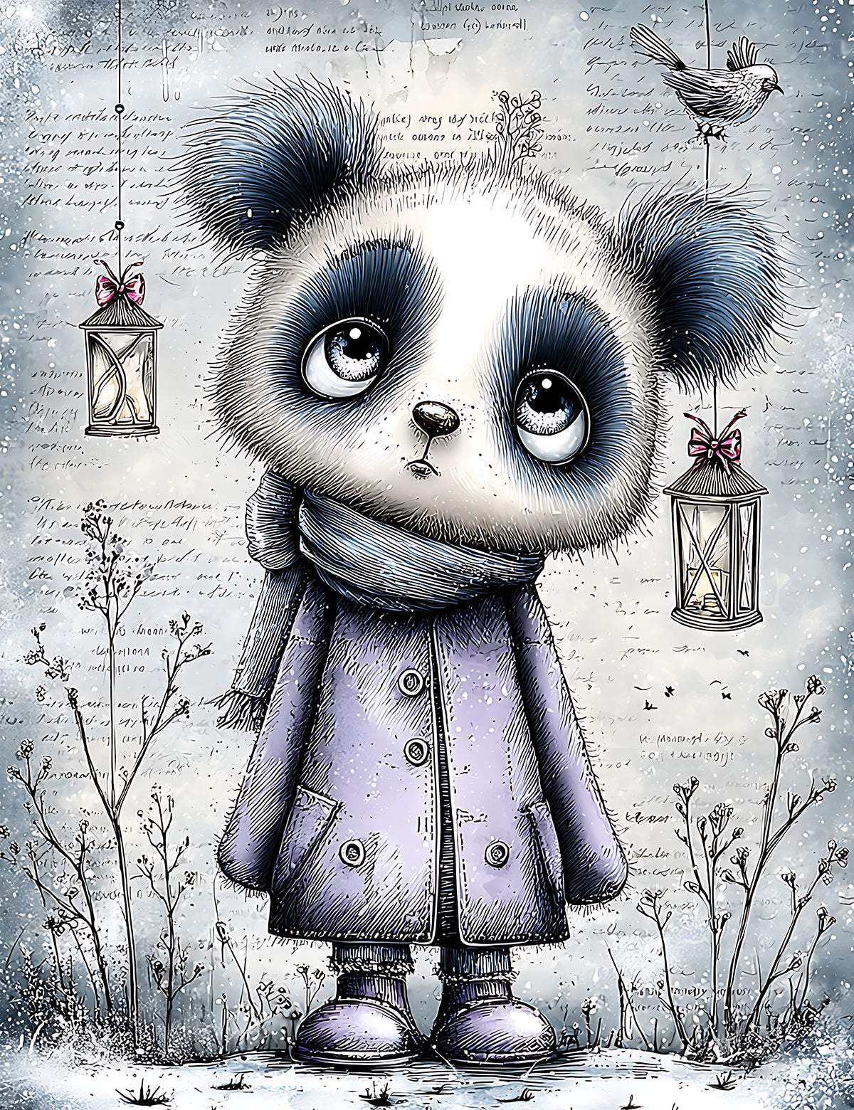Whimsical Winter Animals 2