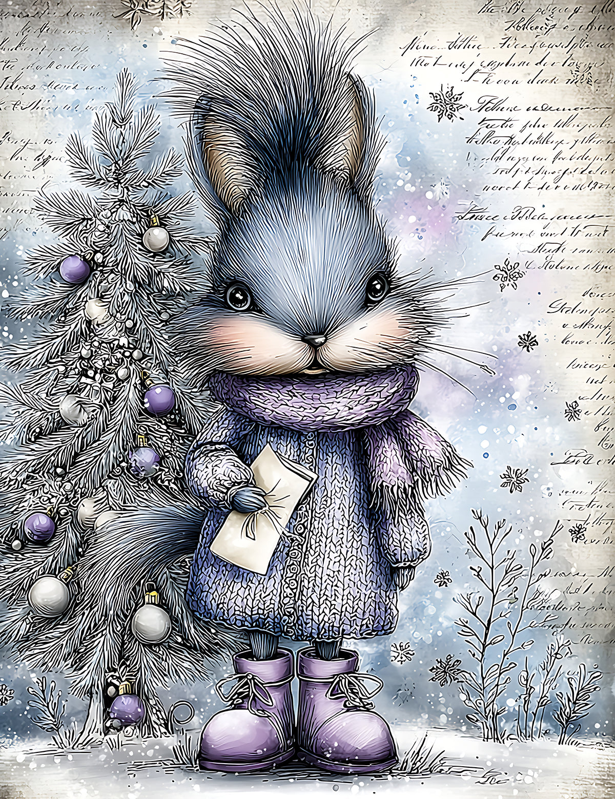 Whimsical Winter Animals 2