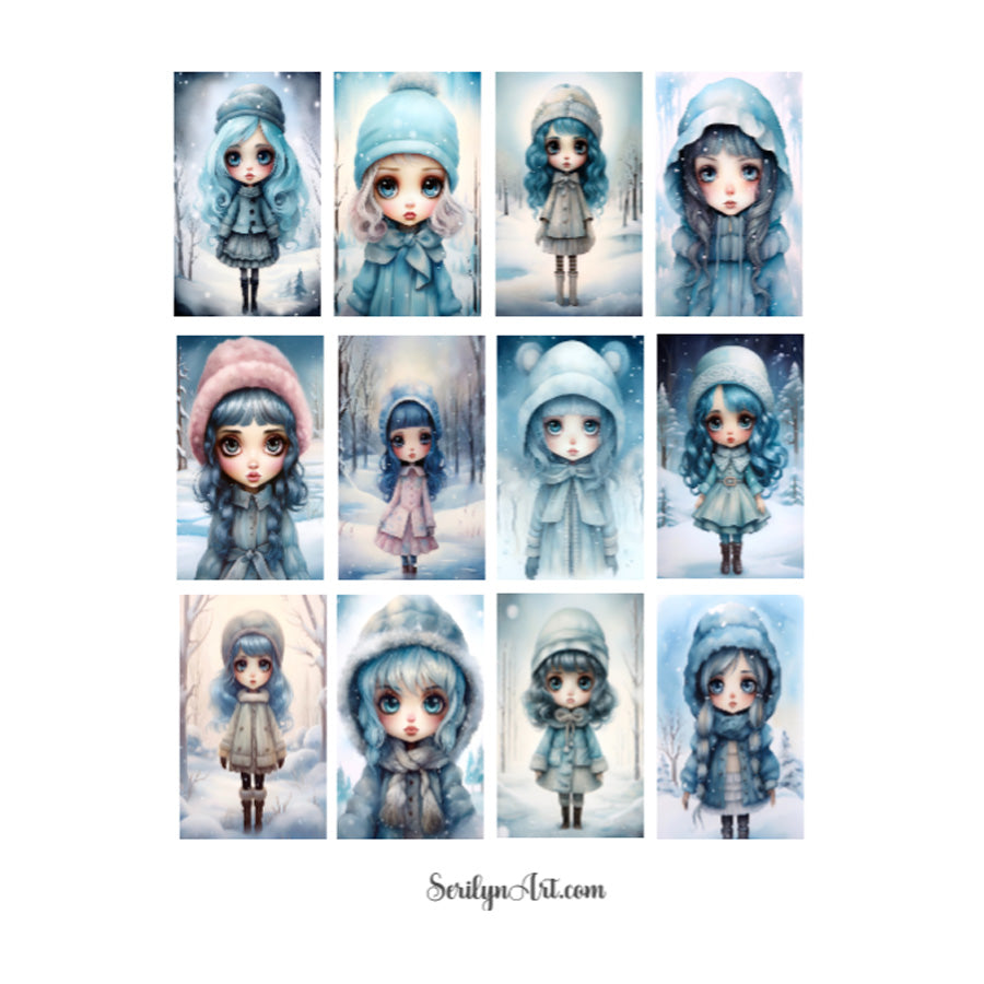 Whimsical Winter Deco Boxes