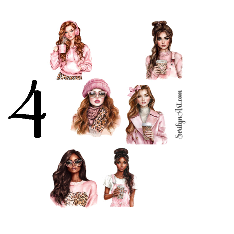 Wild and Caffeinated Sticker Sheet