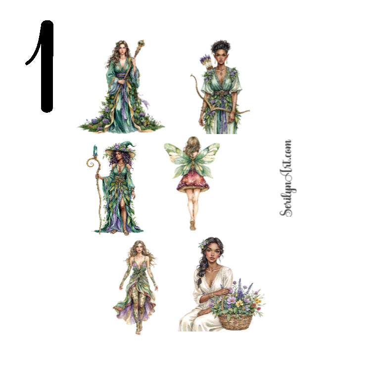 Wildwood Secrets Sticker Sheet