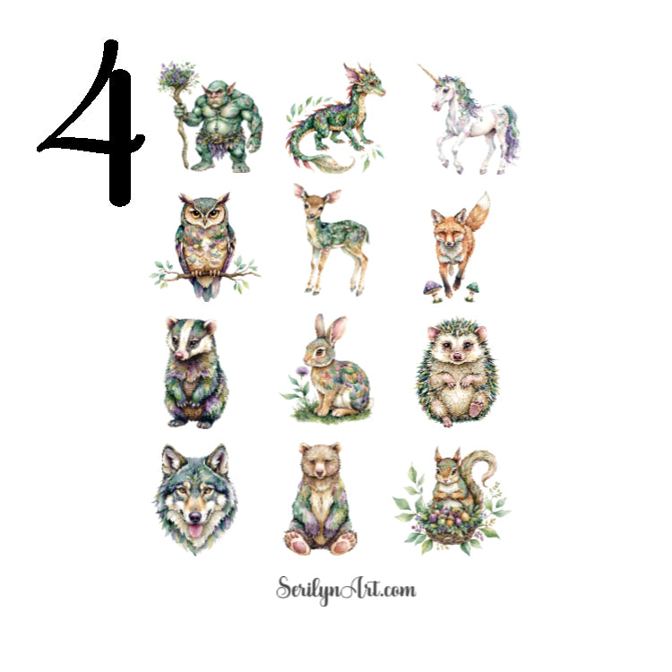 Wildwood Secrets Sticker Sheet