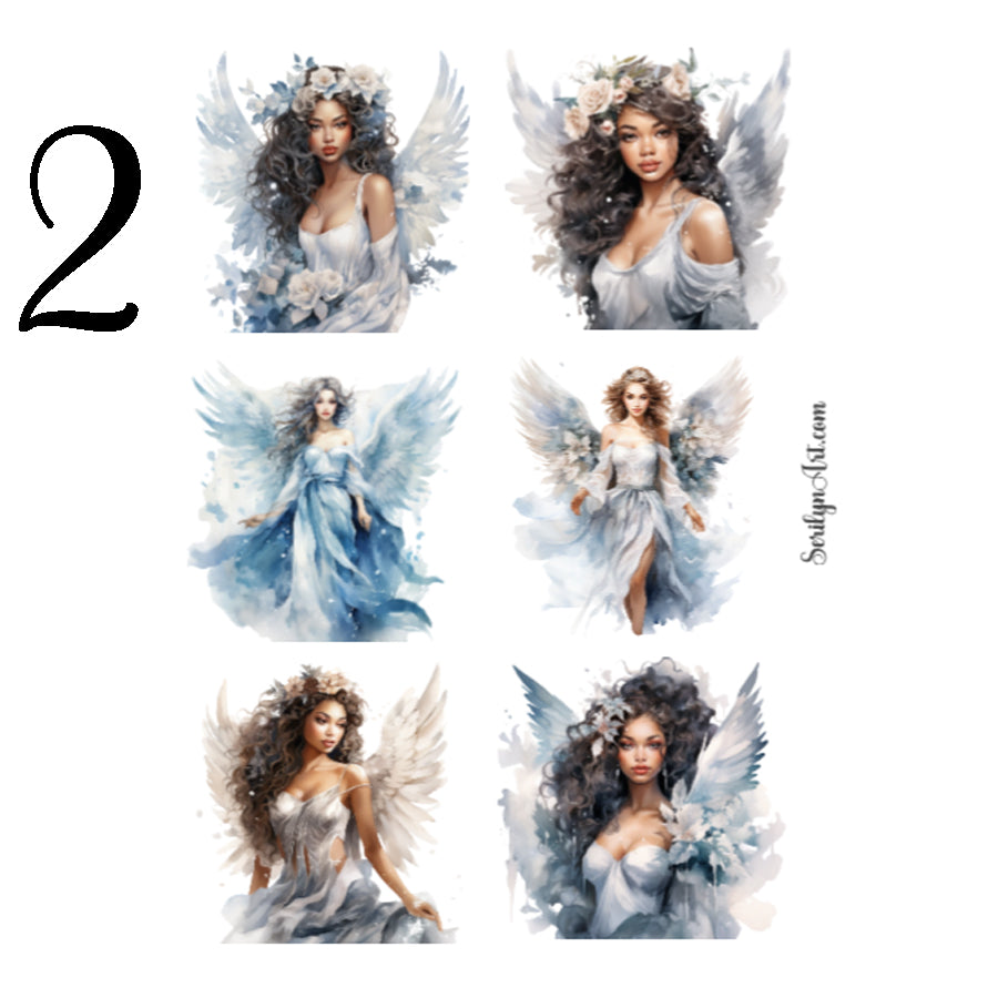 Winter Angels Sticker Sheet