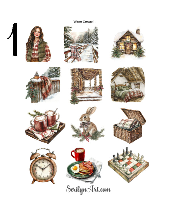 Winter Cottage Collection