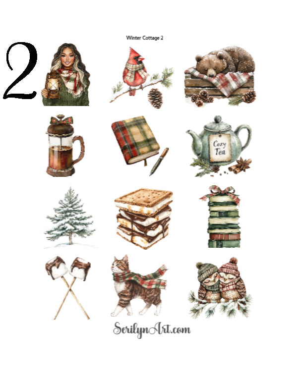 Winter Cottage Collection
