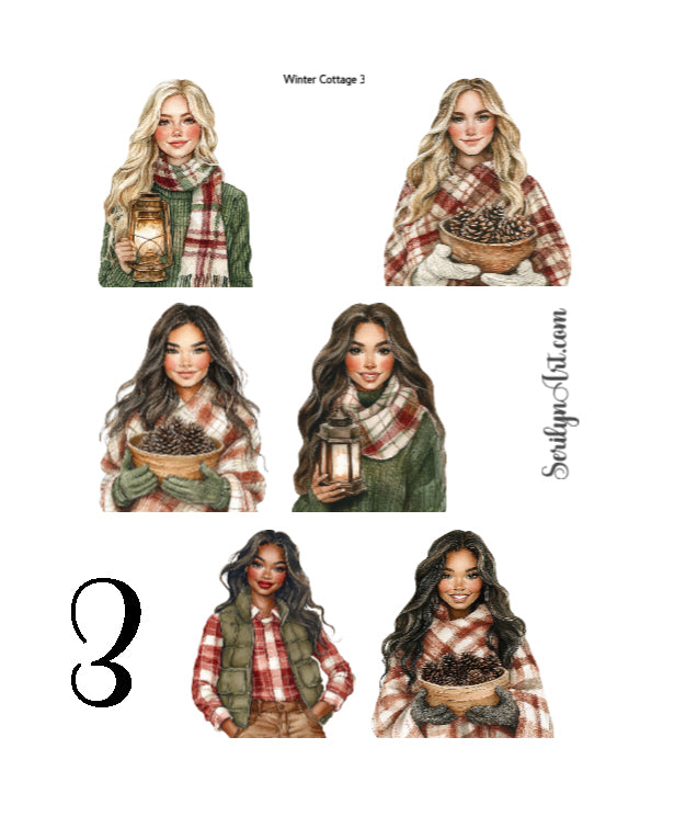 Winter Cottage Collection