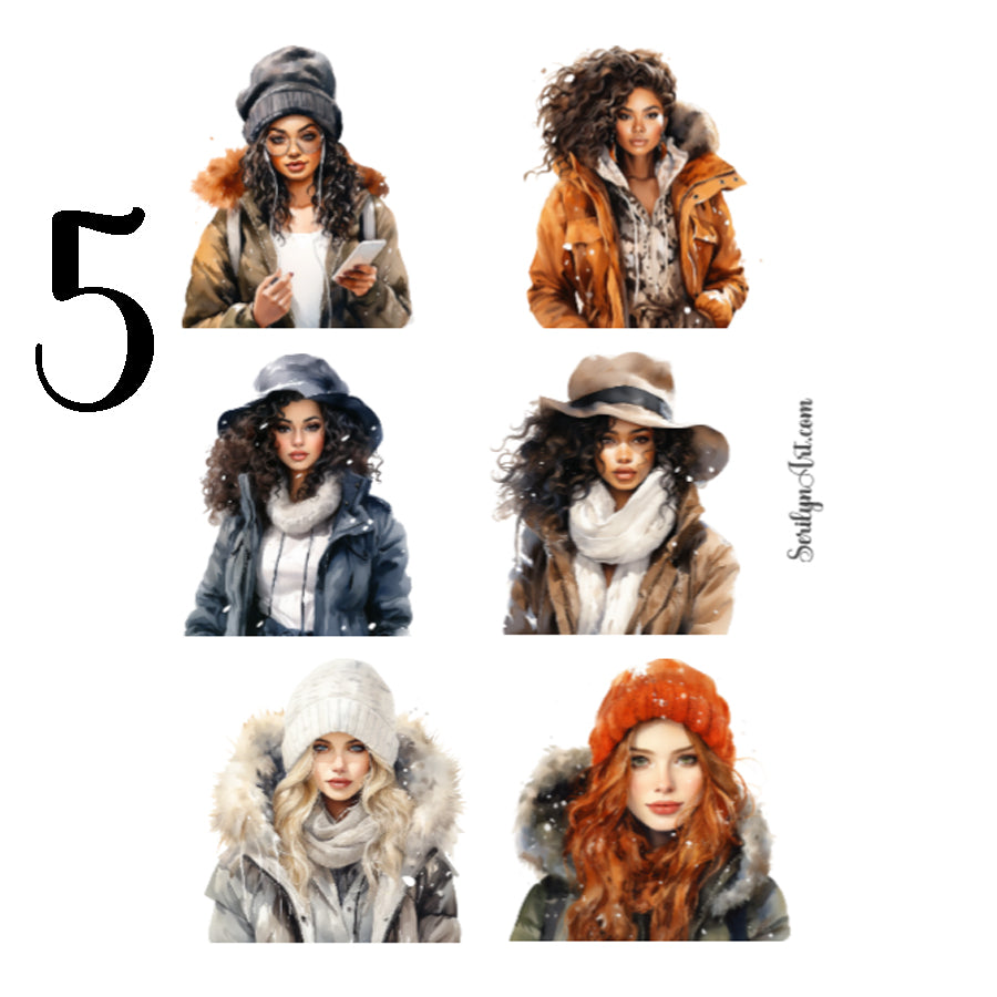 Winter Fashion Girls