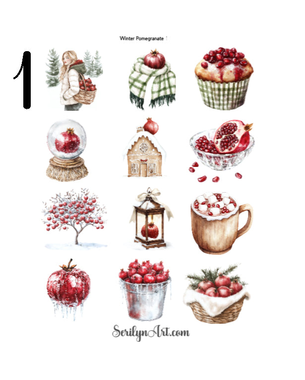 Winter Pomagranate Collection