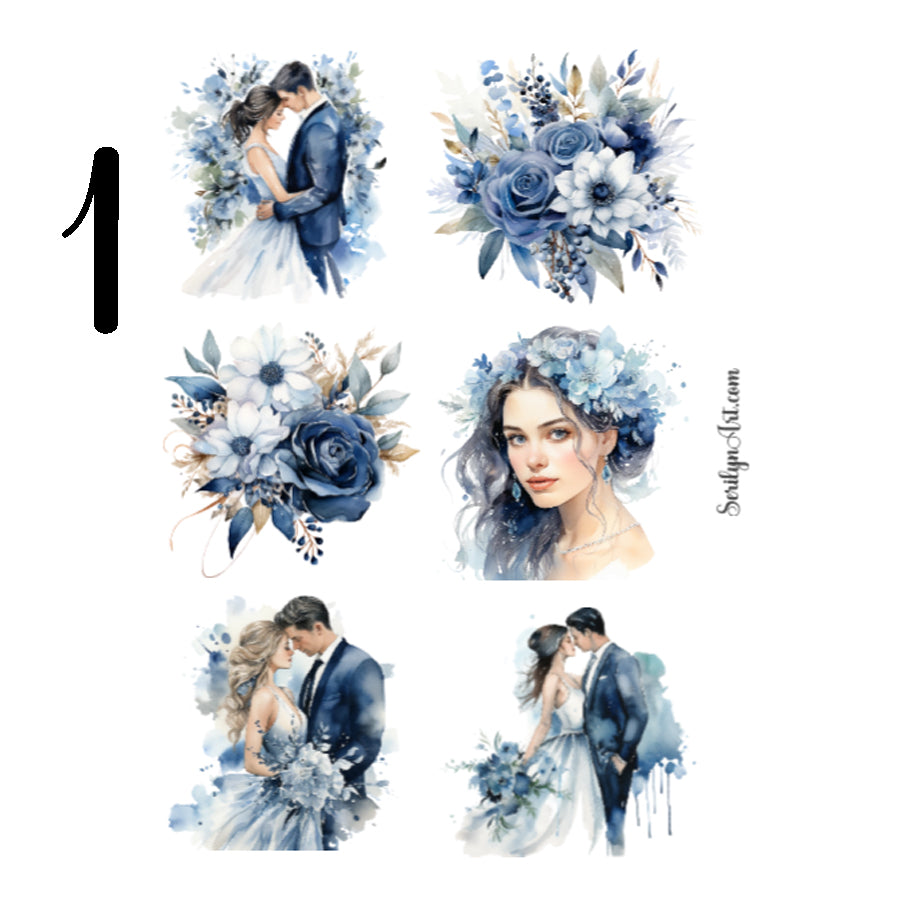 Winter Romance Sticker Sheet