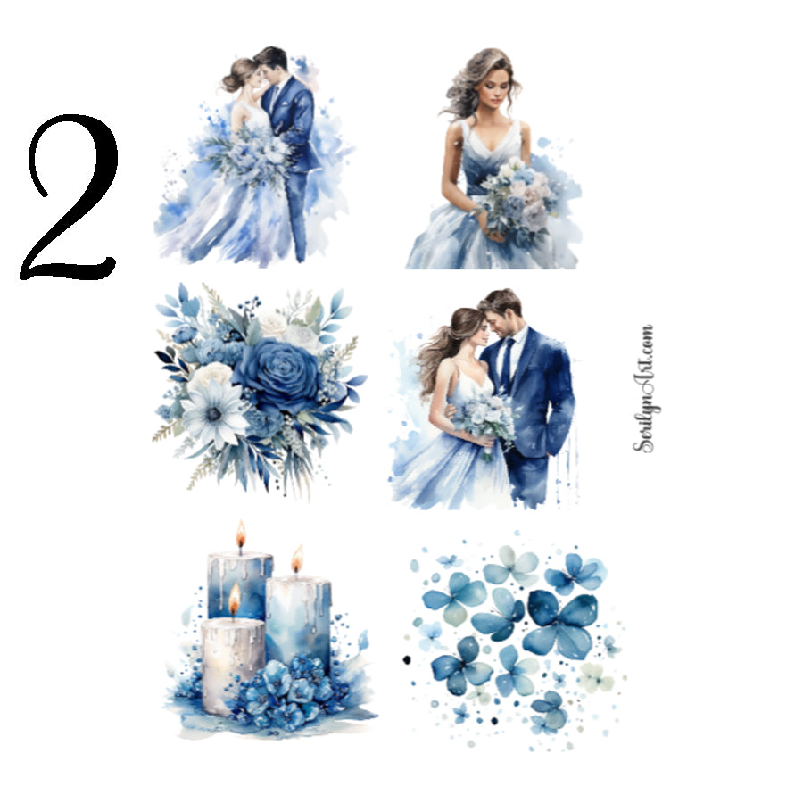 Winter Romance Sticker Sheet