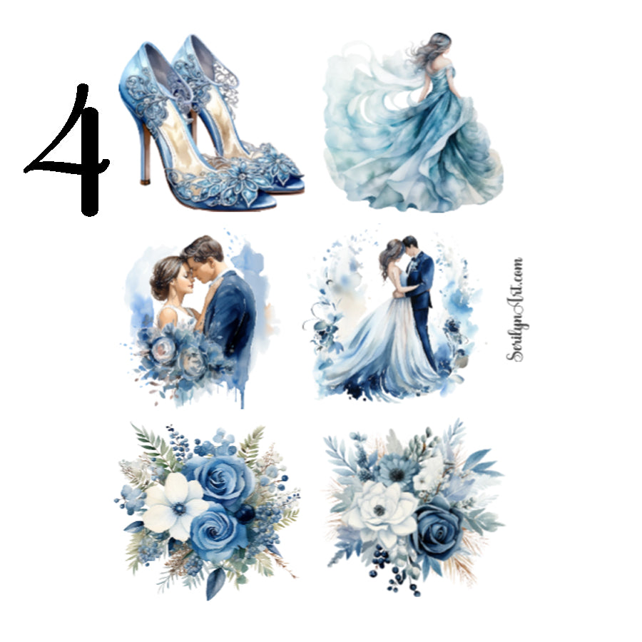 Winter Romance Sticker Sheet