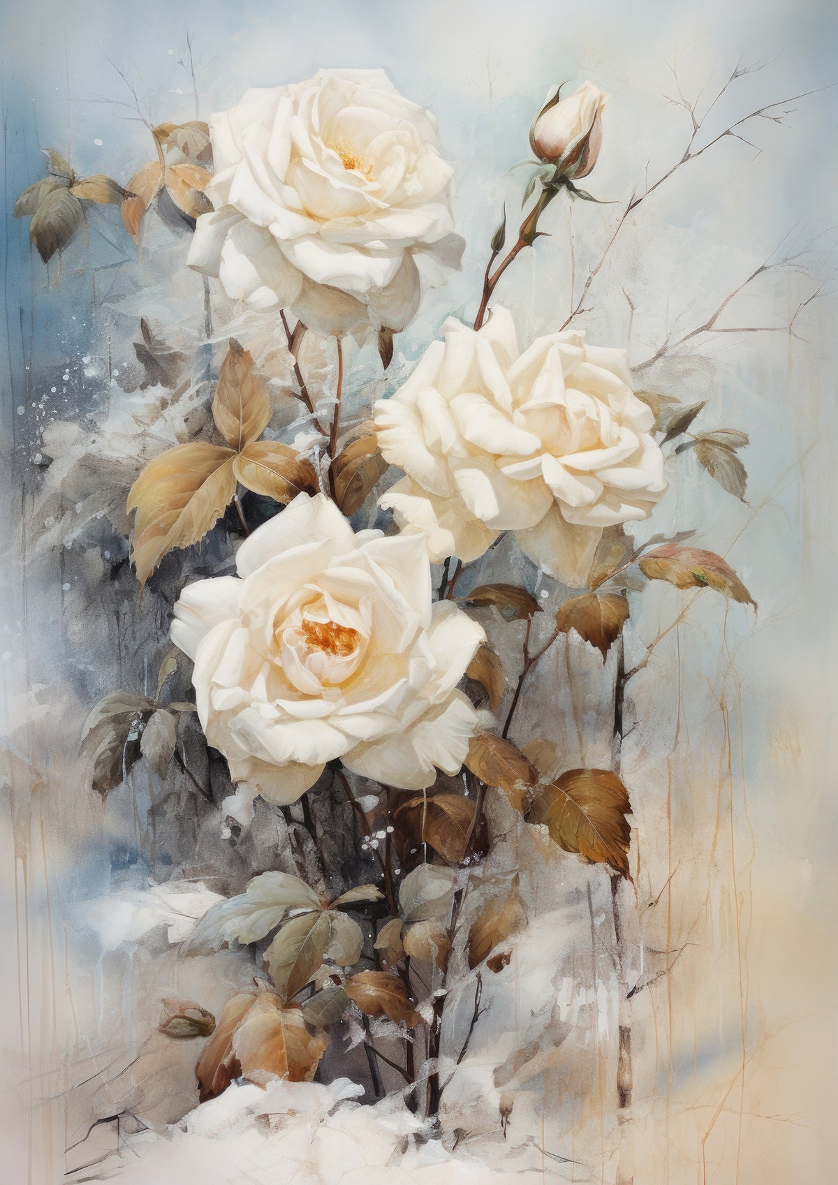 Winter Shabby Chic 2 Dashboards