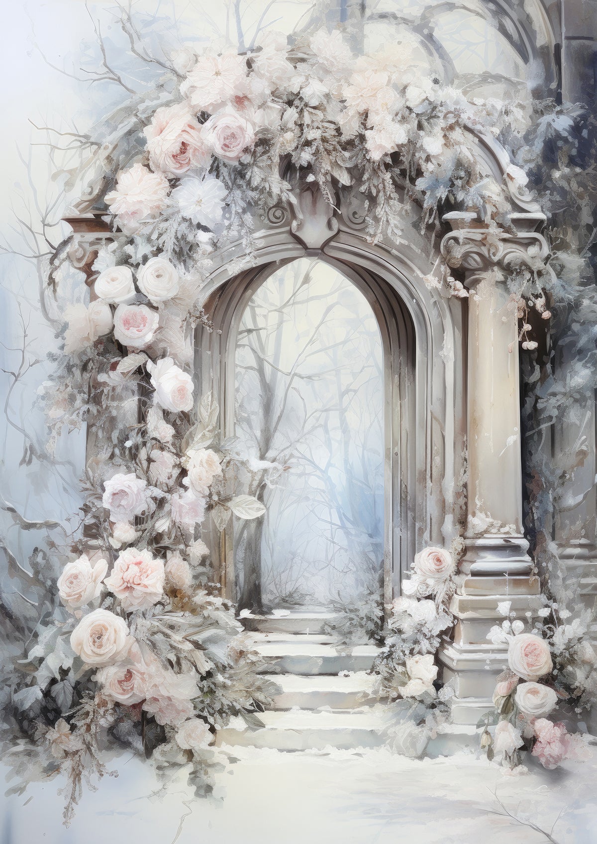 Winter Shabby Chic 1 Dashboards