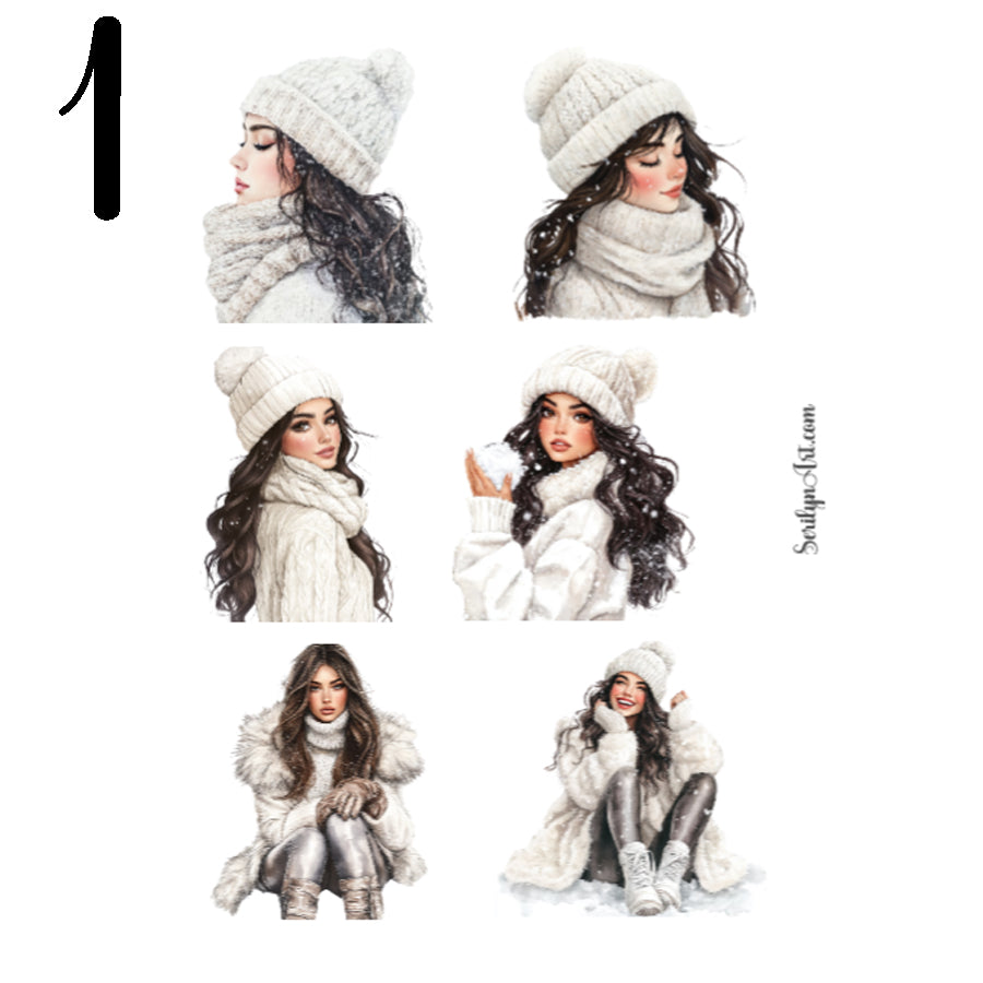 Winter Time Sticker Sheet