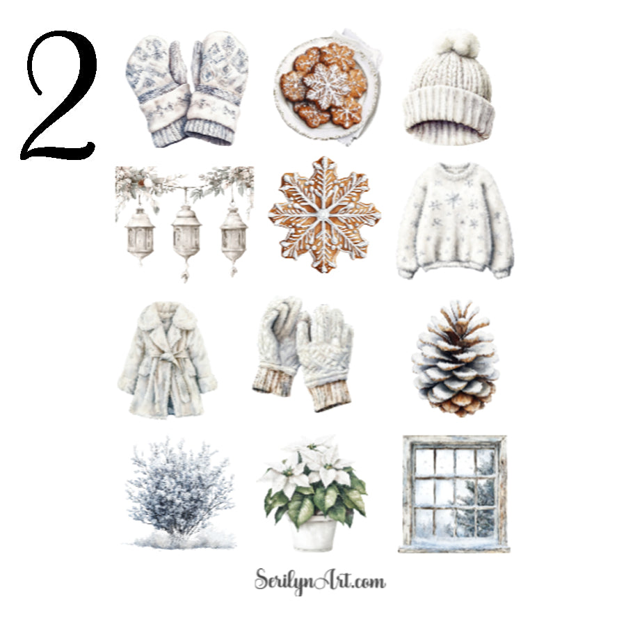 Winter Time Sticker Sheet