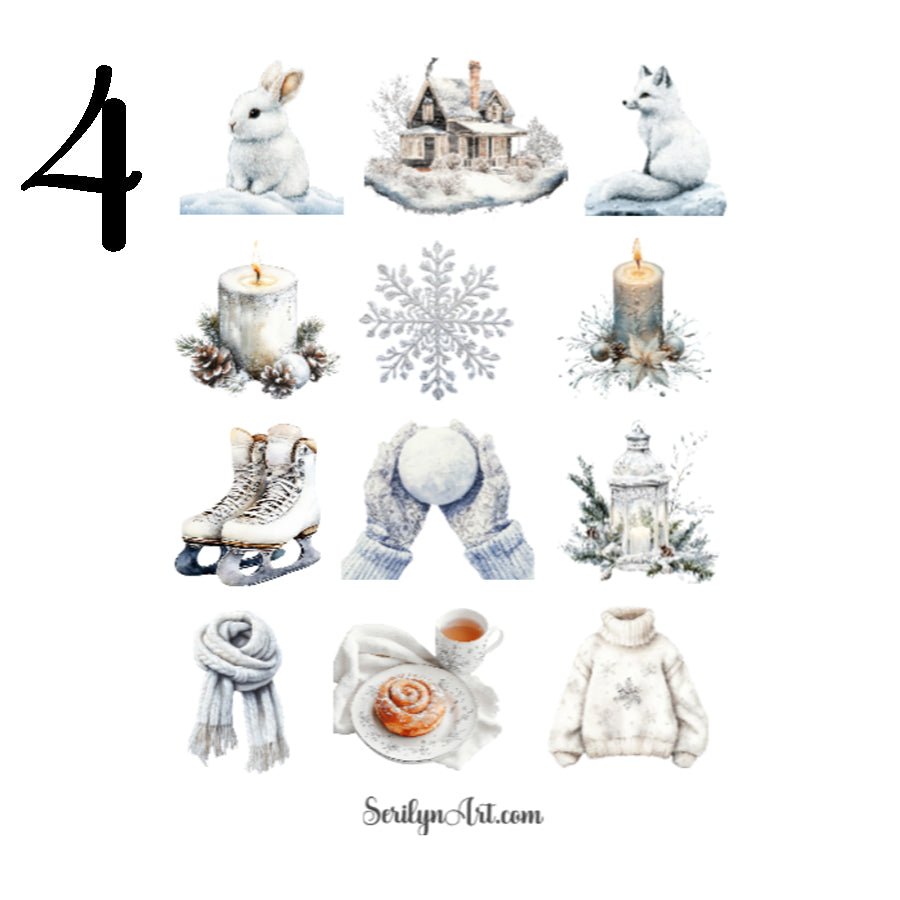 Winter Time Sticker Sheet
