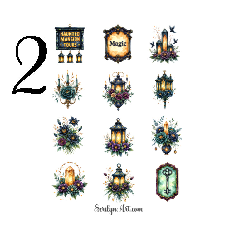 Witching Hour Unveiled Sticker Sheet