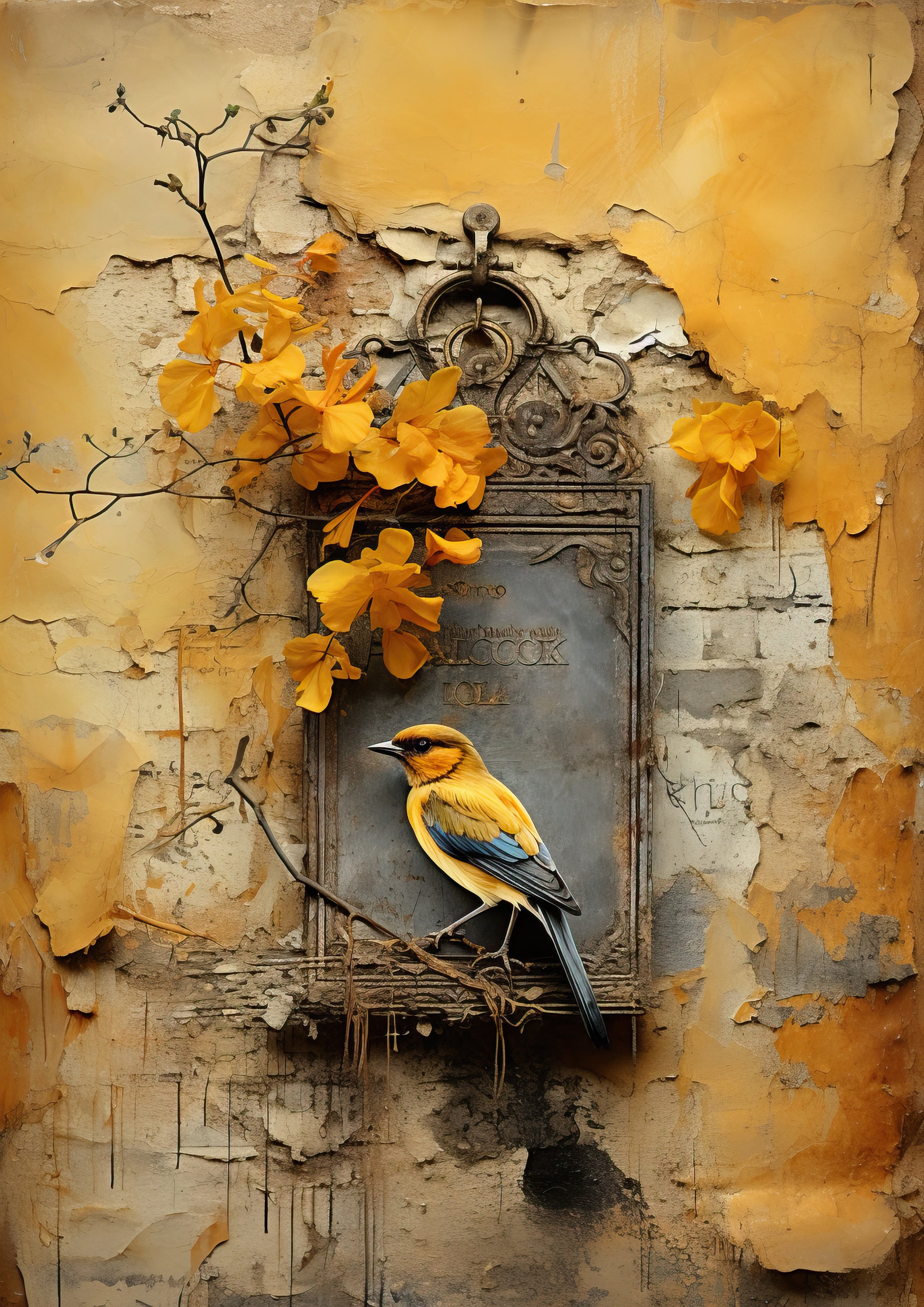 Yellow Shabby Chic Dashboards